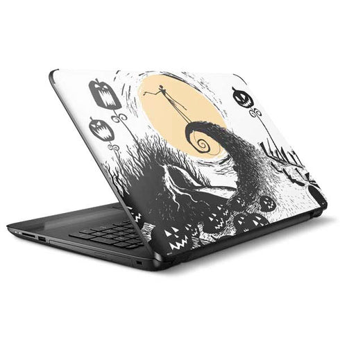 Disney The Nightmare Before Christmas Jack on Spiral Hill Art HP Notebook Skin