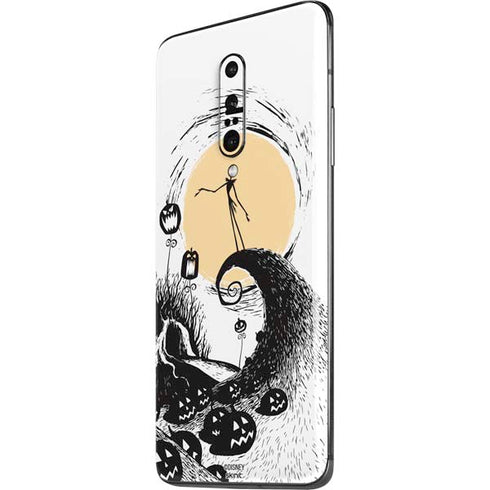 Disney The Nightmare Before Christmas Jack on Spiral Hill Art OnePlus 7 Pro Skin