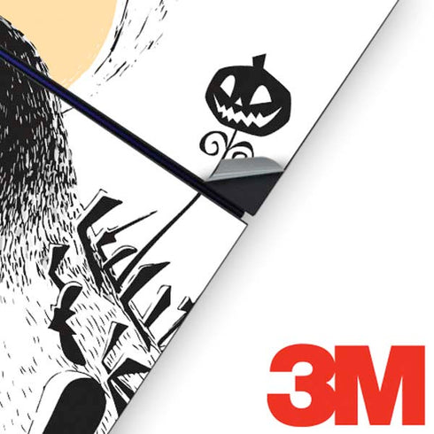 Disney The Nightmare Before Christmas Jack on Spiral Hill Art PS4 Console and Controller Bundle Skin