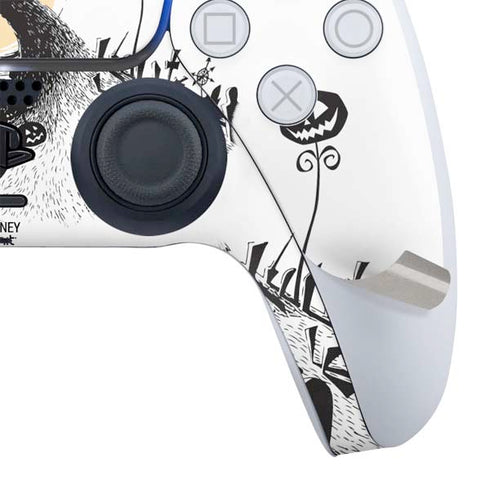 Disney The Nightmare Before Christmas Jack on Spiral Hill Art PS5 Controller Skin
