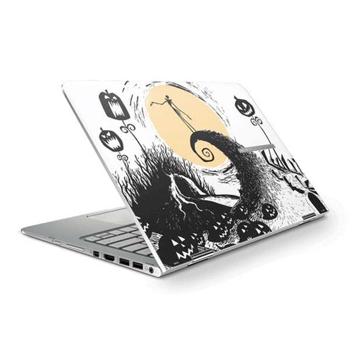 Disney The Nightmare Before Christmas Jack on Spiral Hill Art HP Spectre Skin
