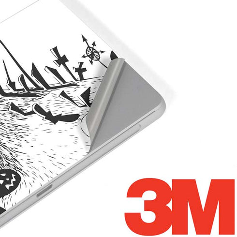 Disney The Nightmare Before Christmas Jack on Spiral Hill Art Surface Go Skin