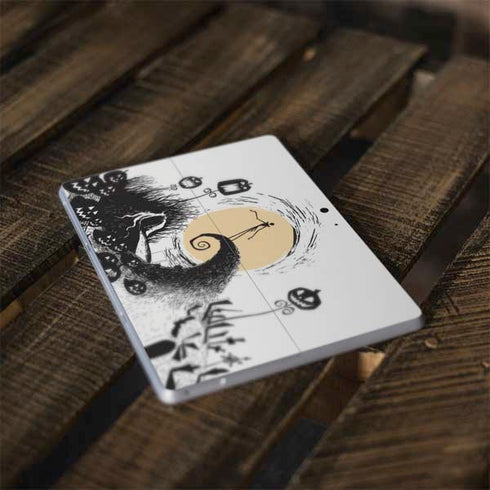 Disney The Nightmare Before Christmas Jack on Spiral Hill Art Surface Go Skin