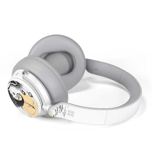 Disney The Nightmare Before Christmas Jack on Spiral Hill Art Surface Headphones Skin