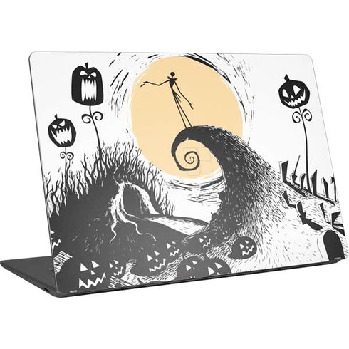 Disney The Nightmare Before Christmas Jack on Spiral Hill Art Surface Laptop 4 15in Skin