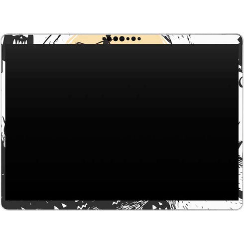 Disney The Nightmare Before Christmas Jack on Spiral Hill Art Surface Pro 8 Skin