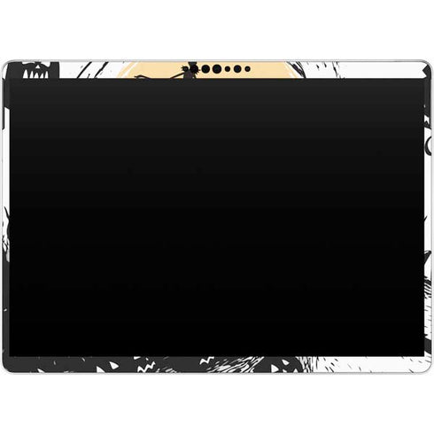 Disney The Nightmare Before Christmas Jack on Spiral Hill Art Surface Pro 9 Skin