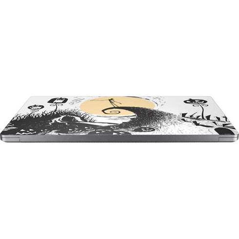 Disney The Nightmare Before Christmas Jack on Spiral Hill Art Universal Laptop 11in (8.8 x 6.2in) Skin