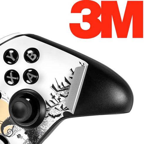 Disney The Nightmare Before Christmas Jack on Spiral Hill Art Xbox One Elite Controller Skin