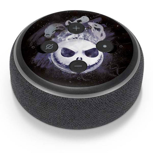 Disney The Nightmare Before Christmas Jack Skellington Face Art Amazon Echo Dot Skin