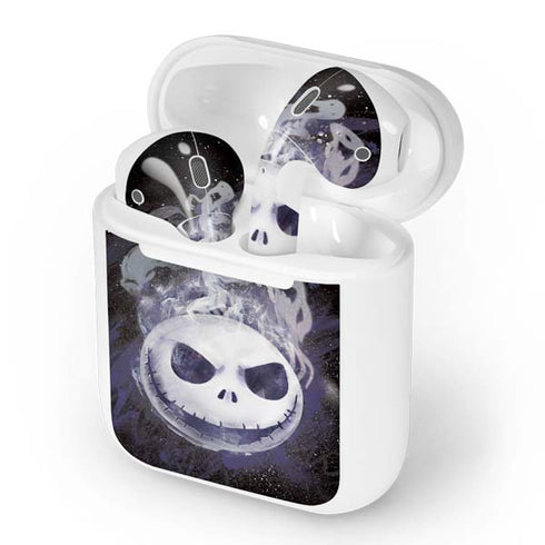Disney The Nightmare Before Christmas Jack Skellington Face Art Apple AirPods Skin