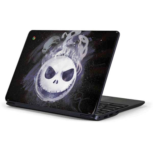 Disney The Nightmare Before Christmas Jack Skellington Face Art Samsung Chromebook Skin