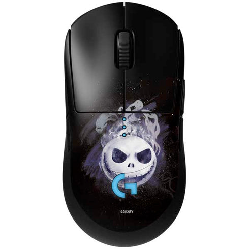 Disney The Nightmare Before Christmas Jack Skellington Face Art G Pro Wireless Gaming Mouse Skin