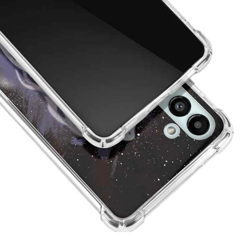 Disney The Nightmare Before Christmas Jack Skellington Face Art Galaxy A13 5G Clear Case