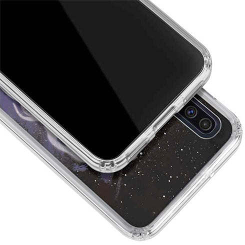 Disney The Nightmare Before Christmas Jack Skellington Face Art Galaxy A50 Clear Case