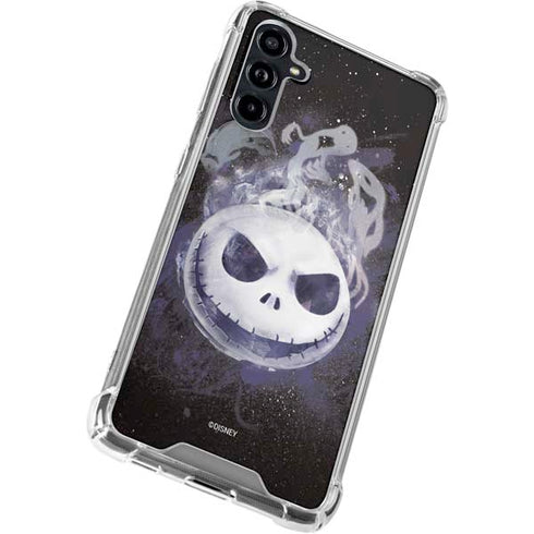 Disney The Nightmare Before Christmas Jack Skellington Face Art Galaxy A54 5G Clear Case
