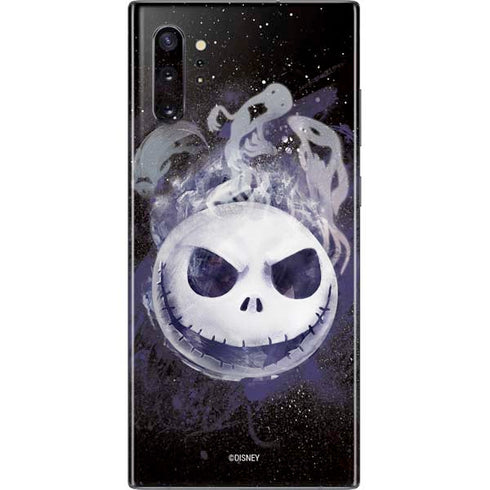 Disney The Nightmare Before Christmas Jack Skellington Face Art Galaxy Note 10 Plus Skin