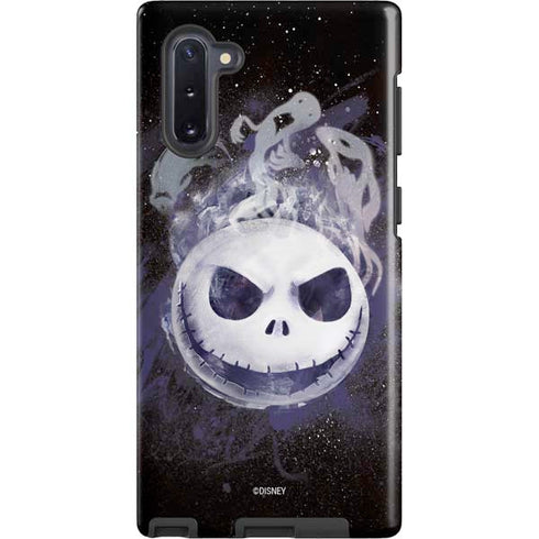 Disney The Nightmare Before Christmas Jack Skellington Face Art Galaxy Note 10 Pro Case