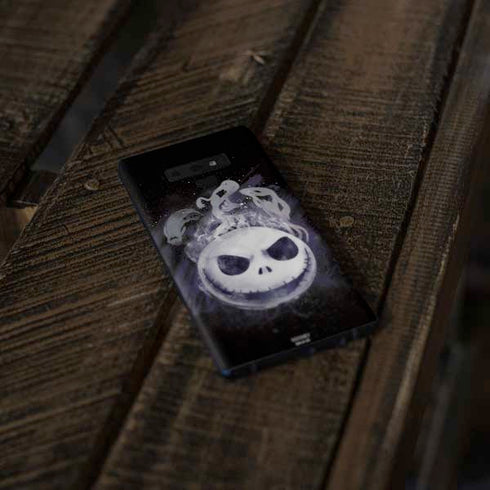 Disney The Nightmare Before Christmas Jack Skellington Face Art Galaxy Note 9 Skin