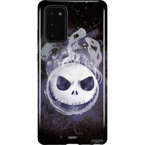 Disney The Nightmare Before Christmas Jack Skellington Face Art Galaxy Note20 5G Pro Case