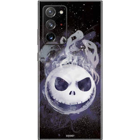Disney The Nightmare Before Christmas Jack Skellington Face Art Galaxy Note20 Ultra 5G Skin