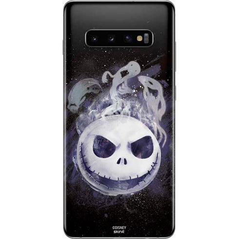 Disney The Nightmare Before Christmas Jack Skellington Face Art Galaxy S10 Plus Skin