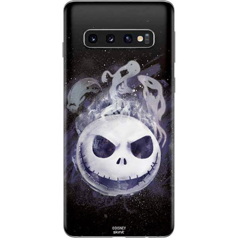 Disney The Nightmare Before Christmas Jack Skellington Face Art Galaxy S10 Skin