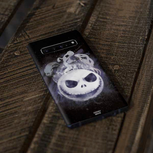 Disney The Nightmare Before Christmas Jack Skellington Face Art Galaxy S10 Skin