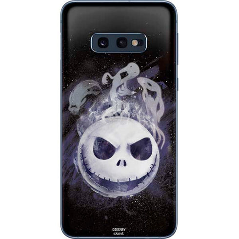 Disney The Nightmare Before Christmas Jack Skellington Face Art Galaxy S10e Skin
