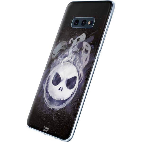 Disney The Nightmare Before Christmas Jack Skellington Face Art Galaxy S10e Skin