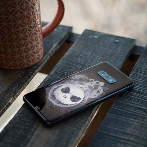 Disney The Nightmare Before Christmas Jack Skellington Face Art Galaxy S10e Skin