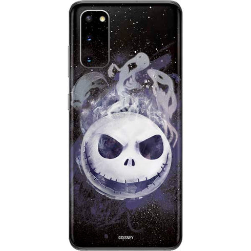 Disney The Nightmare Before Christmas Jack Skellington Face Art Galaxy S20 Skin