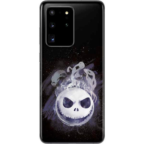 Disney The Nightmare Before Christmas Jack Skellington Face Art Galaxy S20 Ultra 5G Skin