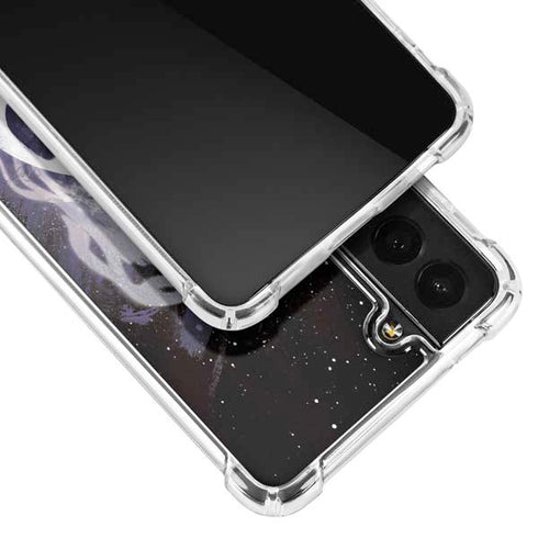 Disney The Nightmare Before Christmas Jack Skellington Face Art Galaxy S21 5G Clear Case