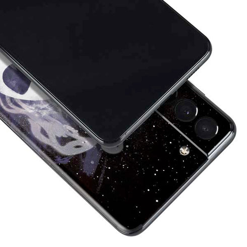 Disney The Nightmare Before Christmas Jack Skellington Face Art Galaxy S21 5G Skin