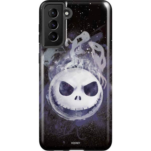 Disney The Nightmare Before Christmas Jack Skellington Face Art Galaxy S21 Plus 5G Pro Case