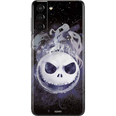 Disney The Nightmare Before Christmas Jack Skellington Face Art Galaxy S21 Plus 5G Skin