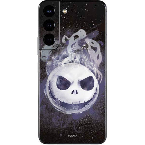 Disney The Nightmare Before Christmas Jack Skellington Face Art Galaxy S22 Skin