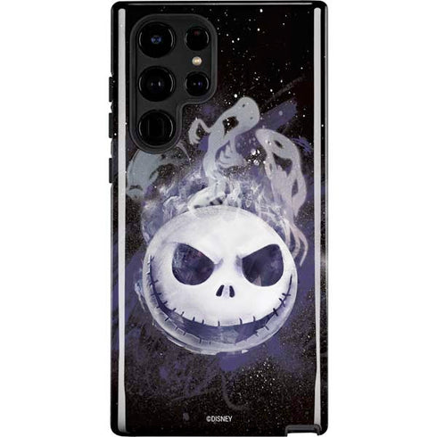 Disney The Nightmare Before Christmas Jack Skellington Face Art Galaxy S22 Ultra Pro Case