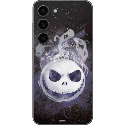 Disney The Nightmare Before Christmas Jack Skellington Face Art Galaxy S23 Skin