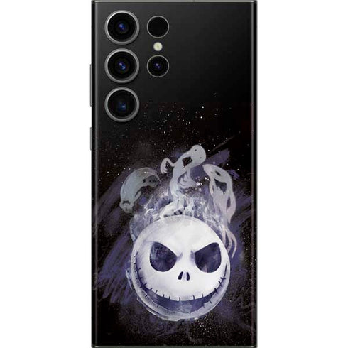 Disney The Nightmare Before Christmas Jack Skellington Face Art Galaxy S23 Ultra Skin
