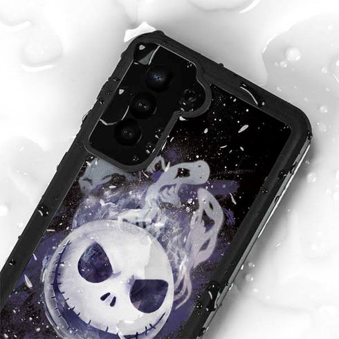 Disney The Nightmare Before Christmas Jack Skellington Face Art Galaxy S23 Waterproof Case