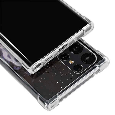Disney The Nightmare Before Christmas Jack Skellington Face Art Galaxy S24 Ultra Clear Case