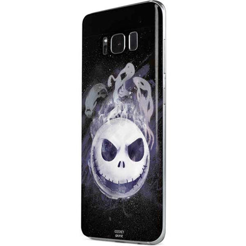 Disney The Nightmare Before Christmas Jack Skellington Face Art Galaxy S8 Skin