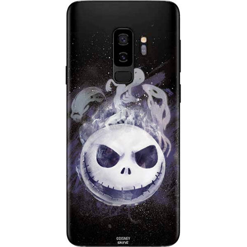 Disney The Nightmare Before Christmas Jack Skellington Face Art Galaxy S9 Plus Skin