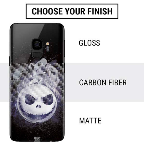 Disney The Nightmare Before Christmas Jack Skellington Face Art Galaxy S9 Skin