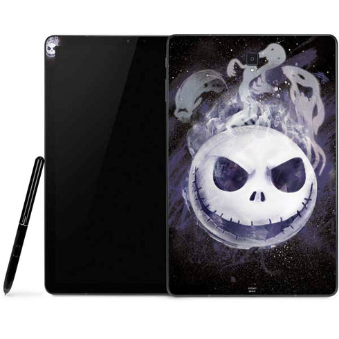 Disney The Nightmare Before Christmas Jack Skellington Face Art Samsung Galaxy Tab Skin