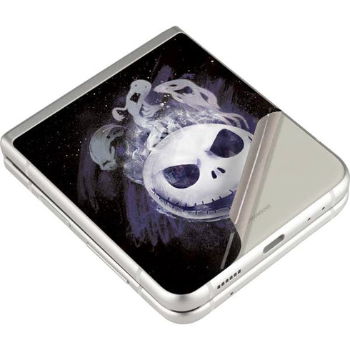 Disney The Nightmare Before Christmas Jack Skellington Face Art Galaxy Z Flip3 5G Skin
