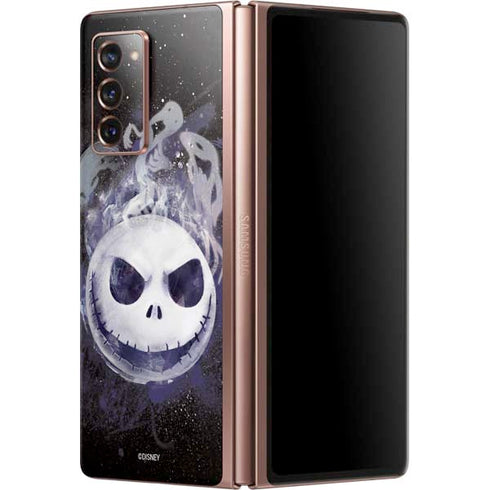 Disney The Nightmare Before Christmas Jack Skellington Face Art Galaxy Z Fold2 5G Skin