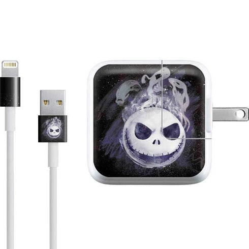 Disney The Nightmare Before Christmas Jack Skellington Face Art iPad Charger (10W USB) Skin